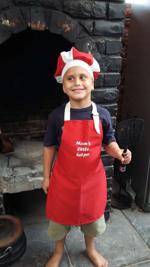 chefs set with embroidery