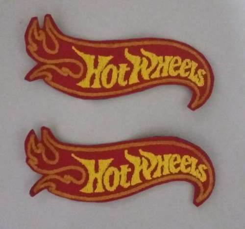 Hot wheels embroidered patch