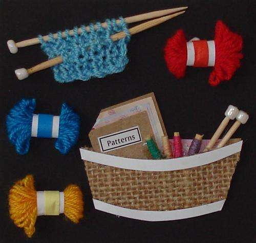 grans knitting set