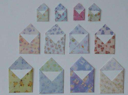mini envelopes