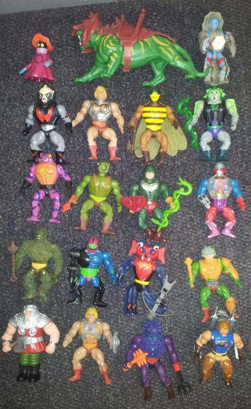 Masters of the Universe Lot (19 FIGURINES for KING Z)