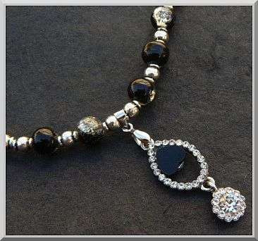 Diamante Pendant Necklace