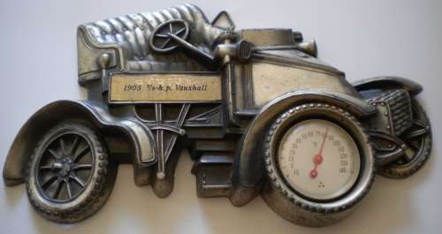 VINTAGE THERMOMETER IN 1905 VAUXHAL  CASTING