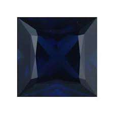 LAST ONE! Princess Cut Blue Lab SAPPHIRE - 1.250ct