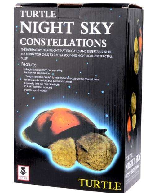 Turtle Musical Night Light - Helps soothe baby and toddler for a good night's sleep.