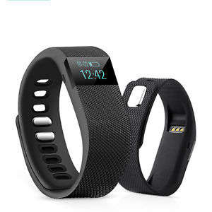 Black - Health and Fitness Bluetooth Watch