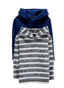 NAVY Fleece Hoodie - WOOLWORTHS - Size 6-7 boys