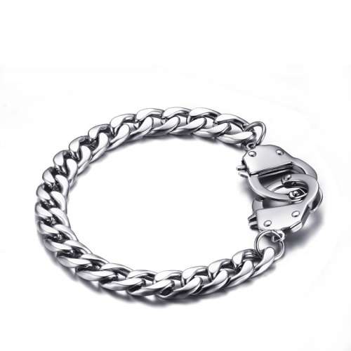 20cm Stainless Steel 316L Handcuffs Bracelet