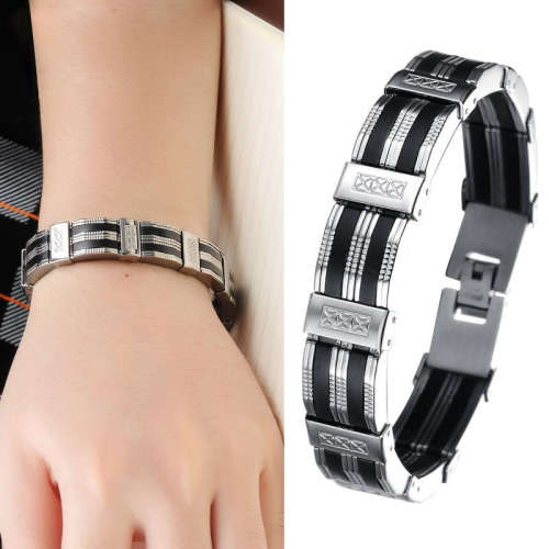 21cm Stainless Steel 316L Link Bracelet - 50 grams