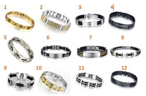 PICK YOUR FAVOURITE - Stainless Steel Men's Bracelet