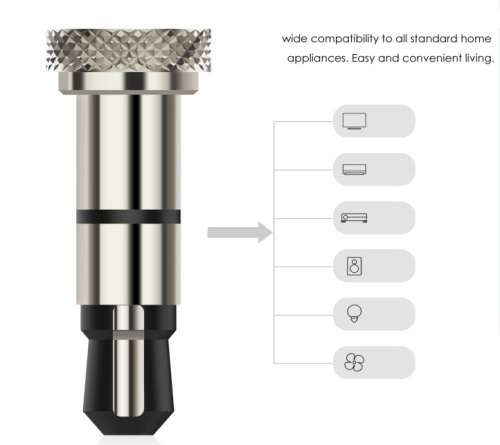 3.5mm Universal Smart Remote Infrared Wireless Transmitter Pin. Turn your cellphone into IR remote