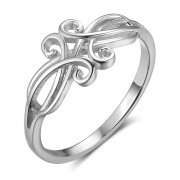 Silver Ring - Buy with Confidence - Genuine Sterling Silver - Quality Guarantee!