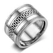 Silver Ring - Buy with Confidence - Genuine Sterling Silver - Quality Guarantee!