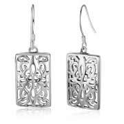 Silver Earrings - Buy with Confidence - Genuine Sterling Silver - Quality Guarantee!