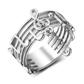Silver Ring - Buy with Confidence - Genuine Sterling Silver - Quality Guarantee!