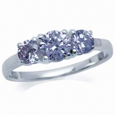 1.88ct Lavender CZ Genuine 925 Sterling Silver Ring *PLUS lucky draw entry