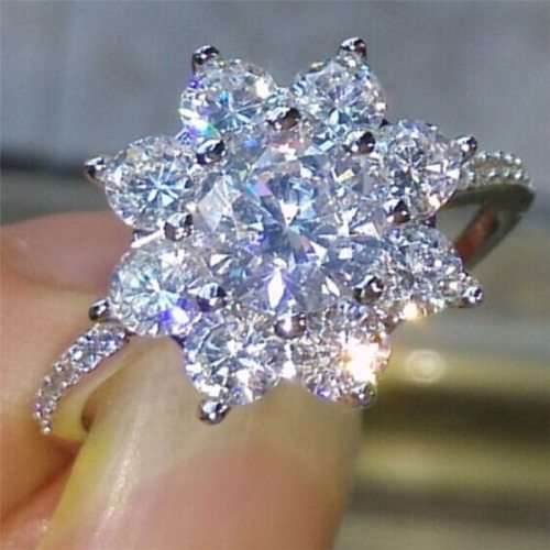 Sparkling Engagement Ring Ladies Dream Ring. Size 6-10 available now.