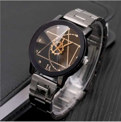 Unisex Analog Quartz Watch - Black