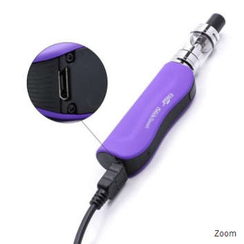 BRAND NEW SEALED - iStick Amnis Eleaf - Sub Ohm Vaping - Purple Rubberized