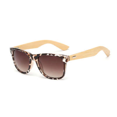 Wooden Effect Sunglasses Eyewear Outdoor - Bamboo Look