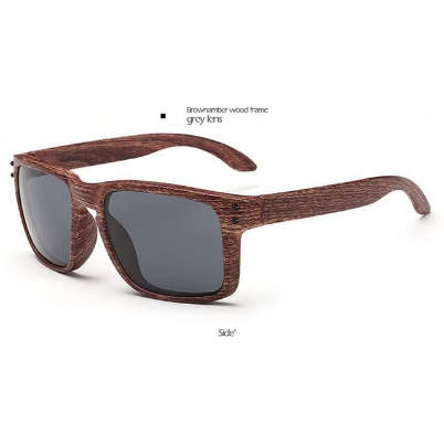 Wooden Effect Sunglasses Eyewear Outdoor