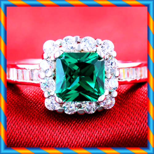 BRAND NEW!! Simulated Diamond Engagement Ring