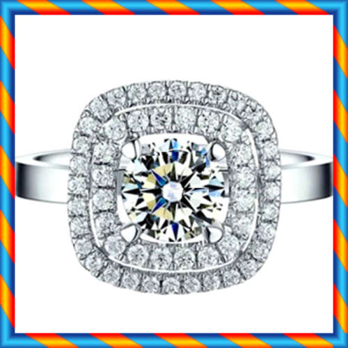 BRAND NEW!! Simulated Diamond Engagement Ring