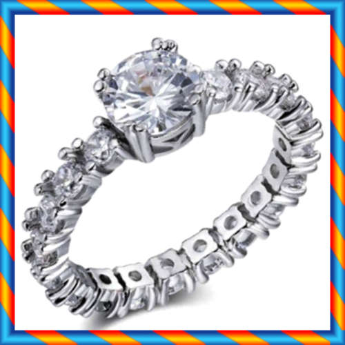 BRAND NEW!! Simulated Diamond Engagement Ring