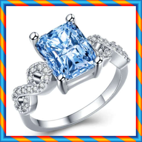 BRAND NEW!! Simulated Diamond Engagement Ring