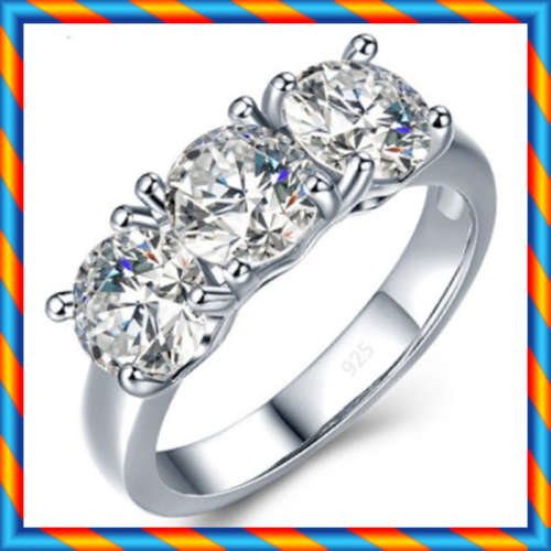 BRAND NEW!! Simulated Diamond Engagement Ring