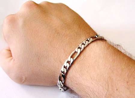 ** Christmas Specials ** BRAND NEW - Figaro Mens Bracelet