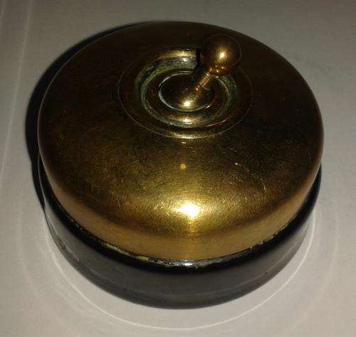 Brass Light Switch