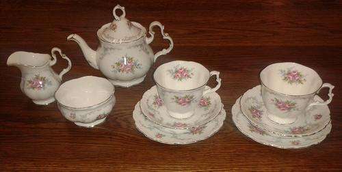 Royal Albert Tranquillity Tea for Two set.
