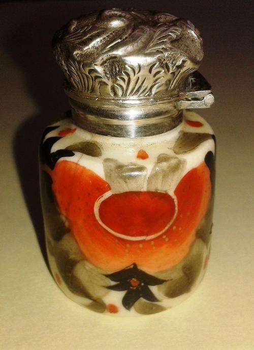 Ceramic Perfume Bottle C1900 by Charles May.