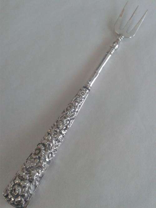 Silver Pickle Fork