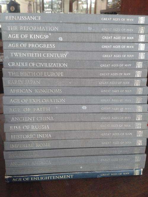 19 Different The Great Ages Of Man Books - Ancient America, Imperial Rome, Classical Greece and More