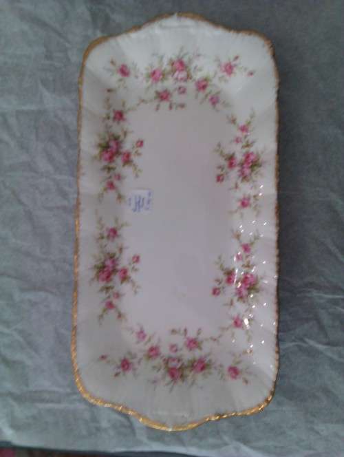 Paragon Victorian Rose Oblong Sandwich Tray.