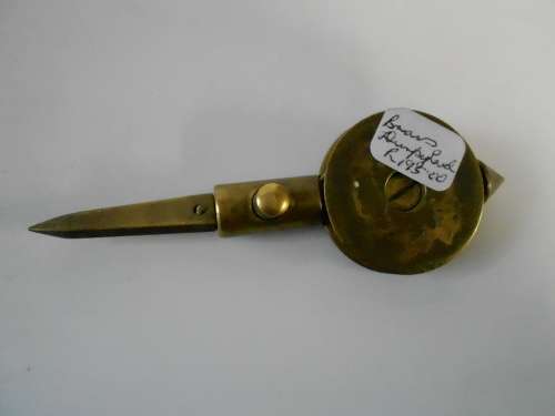 Antique Brass Plumb Bob