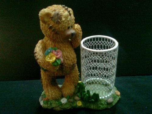 !!!LATE ENTRY!!! TEDDY PENCIL HOLDER