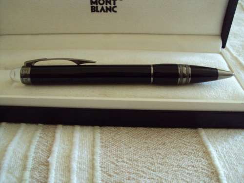 MONTBLANC STARWALKER BALLPOINT MIDNIGHT BLACK