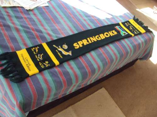 Springboks Limited Centenary Edition 1906 -2006 -Scarf