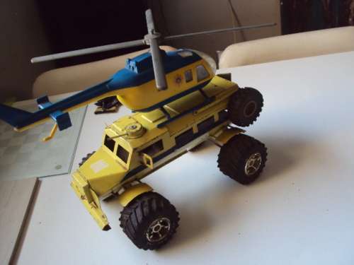 S.A.POLICE MEMORABILIA -CASPER -HELICOPTER 1960 ERA