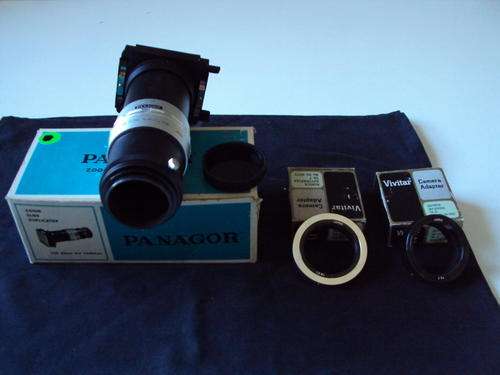 panagor-zoom slide duplicator 35mm slr camera