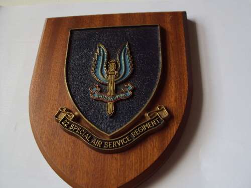22 Special Air Service Regiment Plaque - British