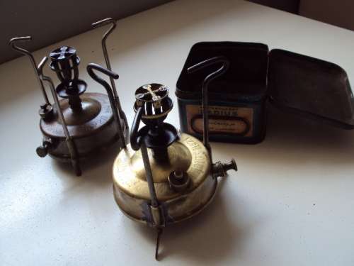 Raduis  no 21 camping stove-Sweden -- Petromax no 220 camping stove- Germany