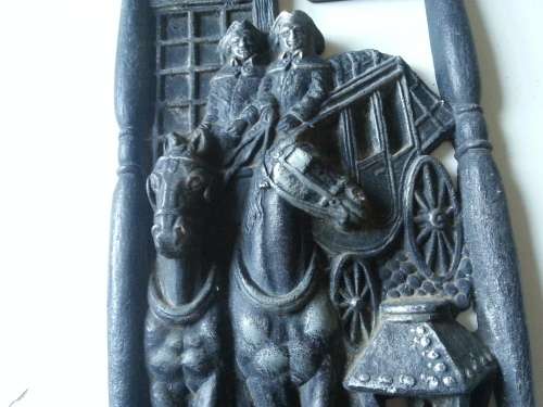 English Scene - Name Plate - Vintage