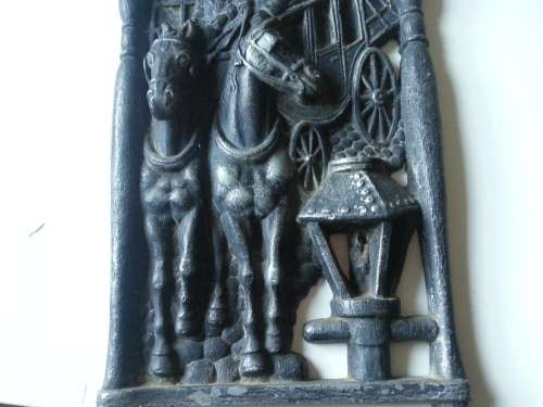 English Scene - Name Plate - Vintage