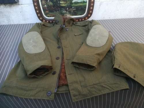 S.A.NAVY SUBMARINERS JACKET olive green ( scarce )