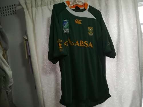 Springbok jersey- Worldcup 2011 - New Zealand
