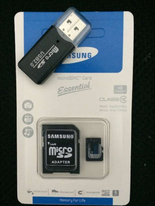 Samsung Essential Class 10 Micro SD Card 64GB